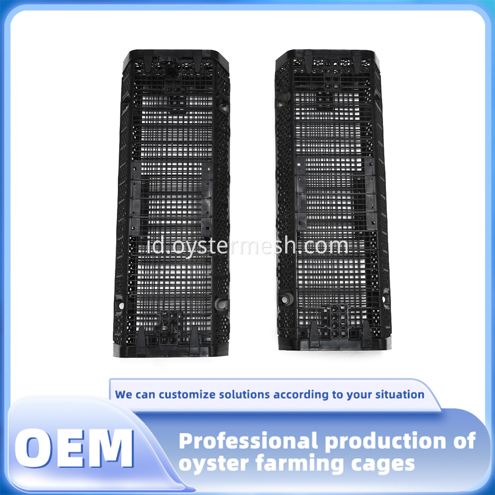 Peralatan budidaya tiram heksagonal yang dapat dilipat Flip‑able hexagonal oyster farming equipment